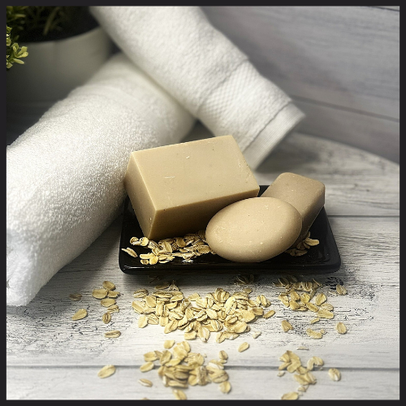 Oat in Palm-Handcrafted Bar Soap