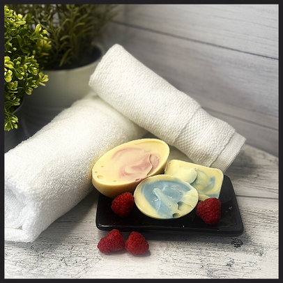 RaspBaby-Handcrafted Bar Soap