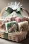 Luxurious Homemade Soap Basket - Bare Spring Bubbles